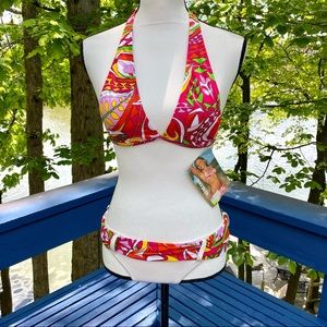 🌷UJENA Hi end Swimwear Designer AWESOME Bikini👙70’s hippie Vibe🦋FAB & SEXY 🌸